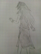 宿題中に描いてみた……