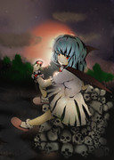 コンナニモ月ガ紅イカラ・・・