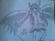 部活中に描いてみた……