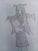 自習中に描いてみた……