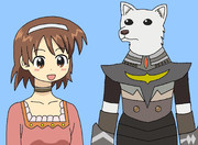 イカ娘クエスト３（商人サナーエと獣人アレックス）