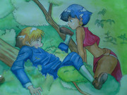 ジャンとナディア【放送でかいたやつ】