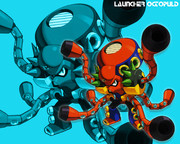 ランチャー・オクトパルド（壁紙）