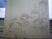 授業中に描いてた絵