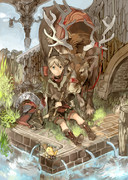 踊り場のかたすみにて