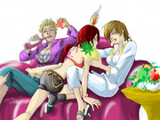 サラダ食べて三隊長