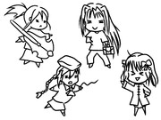 メルブラキャラズ