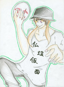 【落書きで】仏壇仮面さん！【描いてみた】