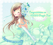 １万人記念祝めろでぃ