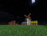 【Minecraft】牧場の夜景【初音牧場】