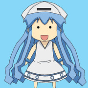 ミニイカ娘の貯金箱