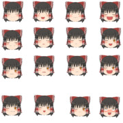ゆっくり正面霊夢２