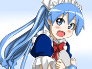 【描いてみた】侵略!?イカ娘・メイドイカちゃん【マウス絵】