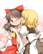 霊夢さんのもみあげのアレ