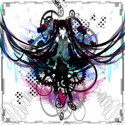 黒ミク ニコニコ静画 イラスト