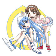 イカちゃんと早苗