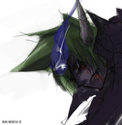 押される手負いのパパ