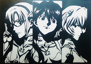 エヴァ3人娘。