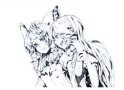 落描き⑥　レイマリ