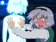 おや？半霊の様子が…