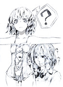 落描き⑦　ただし忠誠心は鼻から出る