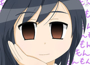 森田さんを直視。