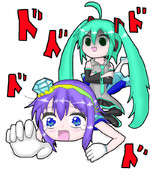 蒼姫ラピスVSミクさん