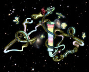 マリオカート7のレインボーロードを予想して描いてみた