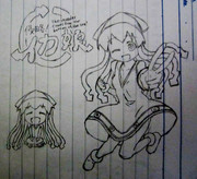 【落書き】イカ娘 模写