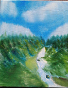 ボブ術を真似てみた。～森と小川～