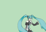 初音ミクのデスクトップ用です