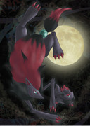 ゾロア ニコニコ静画 イラスト