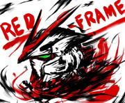 和風レッドフレーム