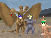 撮影後の記念撮影