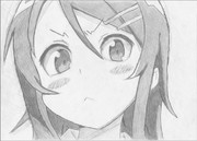 高坂桐乃を描いてみた（初投稿