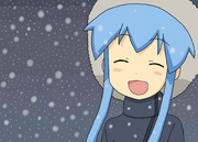 雪が降っても守りたい、この笑顔