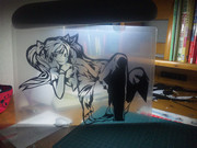 【切り絵】初音ミク　ワールド・イズ・マイン