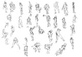 30秒ドローイング(久々に)やってみた14