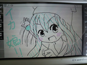 イカ娘でゲソ（＝v＝）