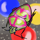 アカスジキンカメムシくん