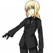 黒ワイシャツ ニコニコ静画 イラスト