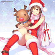 【GIFアニメ】メリークリスマス！のGIFアニメ版です