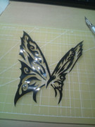 【ステッカー】　蝶