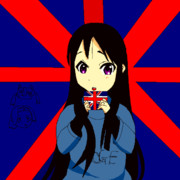 マウスで秋山澪を描いてみた～♡もえもえきゅん♡　修正版