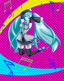 ミクたん描いたお(((＾ω＾三＾ω＾)))