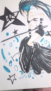 友達がブラックロックシューター描いた！
