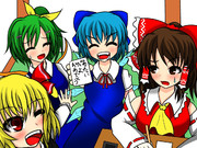 年賀状を書こう！ in 博麗神社