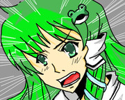 絶対強早苗！色塗りver