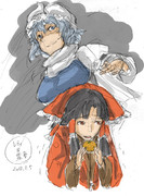 １月５日のリク待ち放送の絵②