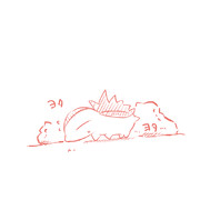 何も見ずにヒノアラシ描いてみた